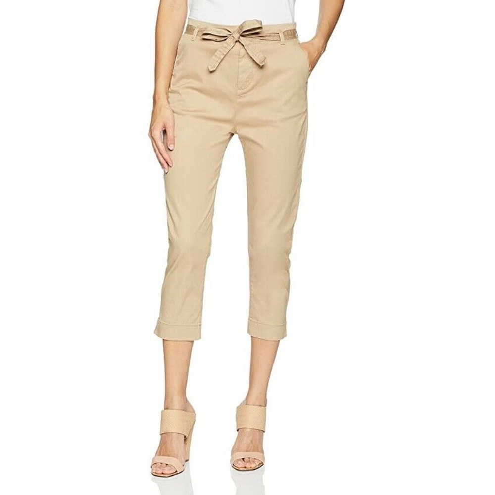 Joie Demarius Stretch Cotton Crop Pants, Size 6